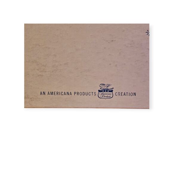 Vintage Americana Star Presentation Set Missing Steak Knives MCM Desert Flowers - Picture 3 of 4